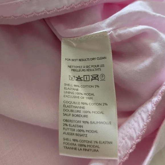 Maeve Anthropologie Pink Mini Dress with Bow Accents 2 - Picture 6 of 6